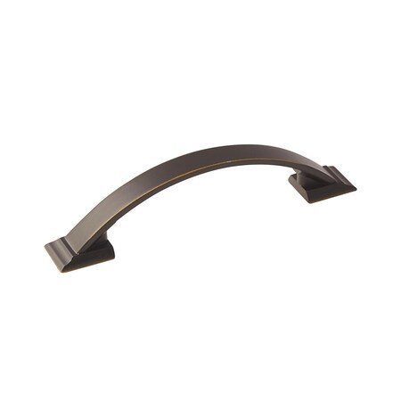 Amerock Candler 3-3/4 inch 96mm Center-to-Center Venetian Bronze Cabinet Pull 1853594