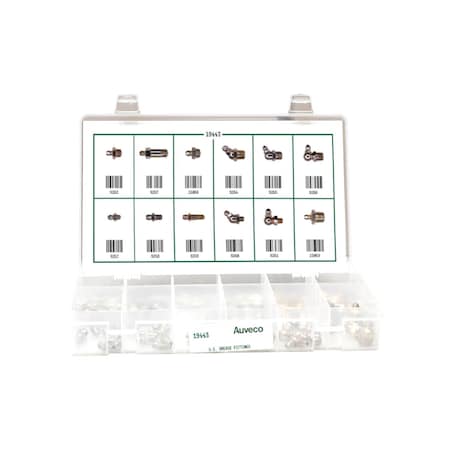 Auveco U.S. Grease Fitting Kit. Assortment 19443
