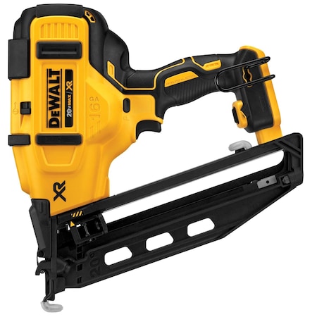 Dewalt 20V MAX* XR(R) 16 GA Angled Finish Nailer - Tool Only DCN660B