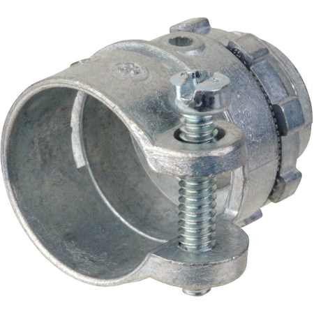 Halex 1/2'' Straight Squeeze Armored Cable/Conduit Connector , 3PK 20421