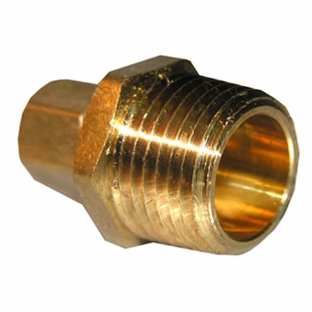 Gourmetgalley 0.25 Compresion x 0.5 Male Pipe Adapter GO879139