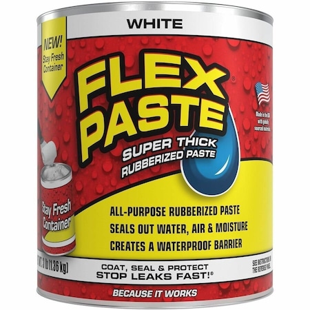 Flex Seal Flex Paste, Can, White, Not Applicable PFSWHTR32