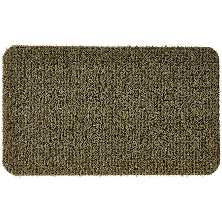Grassworx Clean Machine Classic Evergreen 17.5'' x 23.5'' AstroTurf Door Mat 10372027