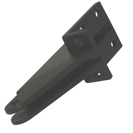 Muebles Para El Hogar 1.62 x 4.25 x 1.12 in. Bronze Plastic Jamb Bracket MU2738932