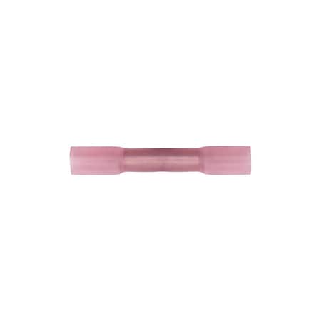 Auveco Krimp And Seal Butt Connector 22-18 Gauge Red, 25PK 19258