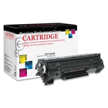 West Point Products Toner Cartridge- 2100 Page Yield- Black WPP200181P