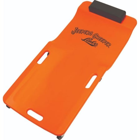 Lisle Low Profile Plastic Creeper, Orange LIS-93202