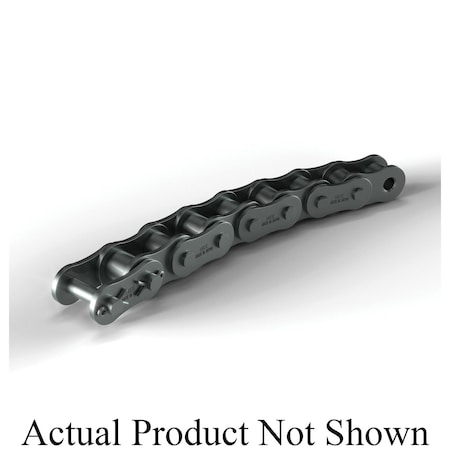 Hkk Chain Riveted Side Bow Roller chain, 100 ft OAL, 1/2 P, 0.312 Dia x 0.312 in W Roller RC040RSB1C