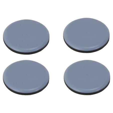 Prosource Furniture Glide, PTFE, Blue, Blue, 2 x 2 x 7/32 in Dimensions FE-50102-PS