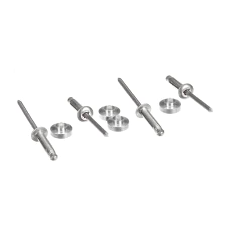 Metro Upright Kit, 4 Shoulder Bushings and Rivets RPC59-HGRKIT