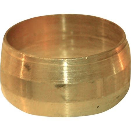 Westlake Pipe & Fittings 5/8'' Brass Compression Sleeve, 2PK 17-6057