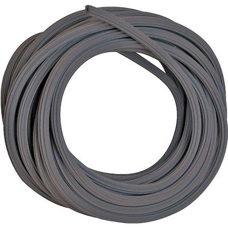 Make-2-Fit Screen Retainer Spline, 0250 in D, 25 ft L, Vinyl, Black, Round P 7530