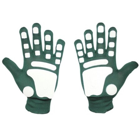 Fan Hands Clap-Enhancing Gloves  Forest Green - Small-Medium 999691