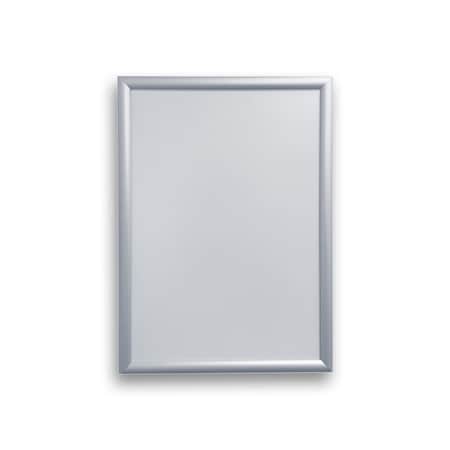 Deflecto Wall Mount Snap Frame, 18x24, Slvr 690003S