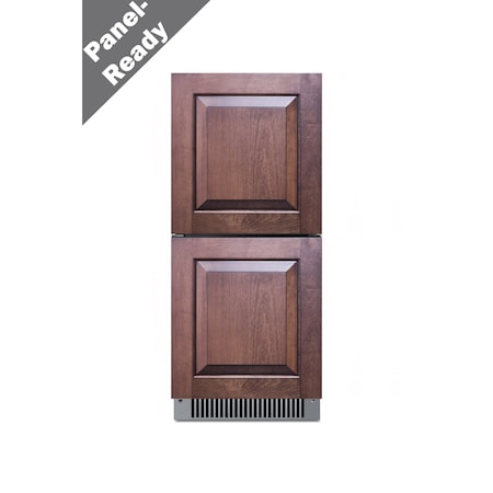 Summit 15in Wide 2-Drawer All-Refrigerator, ADA Compliant ADRD15