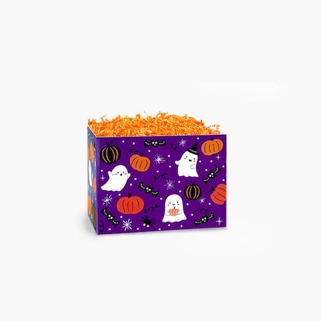 Nashville Wraps Boo Bash Basket Boxes, Small 6.75x4x5, 6PK BBHS