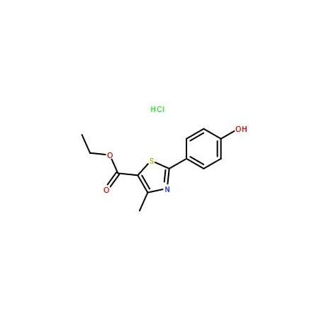Ak Scientific Ethyl 2-(4-Hydroxyphenyl)-4-methylthiazole-5-carboxylate Hydrochloride (5g), CAS 399017-10-8 5022AL-5g