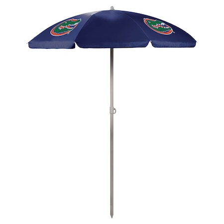Picnic Time Family Of Brands NCAA Florida Gators Outdoor Canopy Sunshade Beach Umbrella 5.5' 822-00-138-164-0