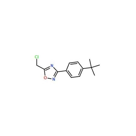 Ak Scientific 3-(4-tert-Butylphenyl)-5-(chloromethyl)-1, 2, 4-oxadiazole (250mg), CAS 175204-40-7 5764AD-250mg