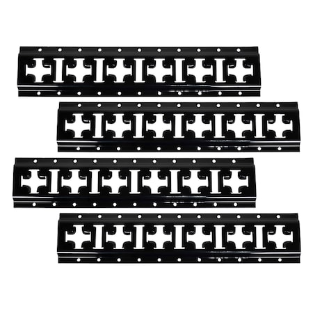 Mytee Products Horizontal & Vertical Cross E-Track - 2 Feet -  Black Powder Coated, 4PK ETKC2-BLKx4
