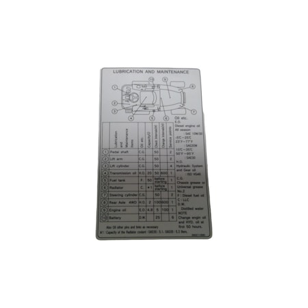 Cnh DECAL, CNH OEM SBA390211890 SBA390211890