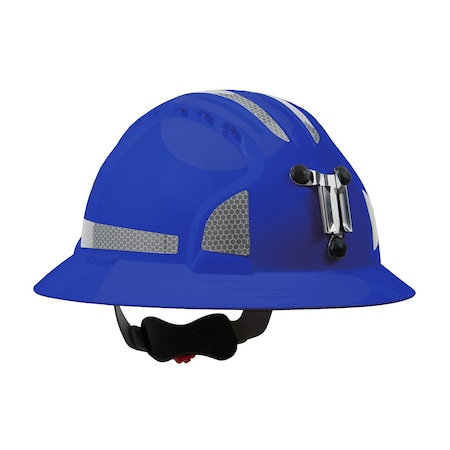 Jsp Full Brim Mining Hard Hat w/HDPE Shell, 6-Point Polyester Suspension, Wheel Ratchet Adjustment and CR 280-EV6161MCR2-50