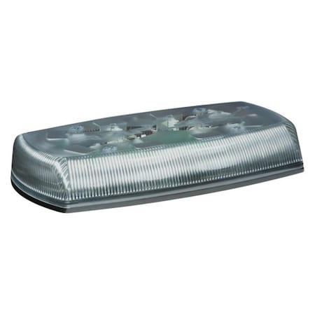 Ecco 15 in. LED Clear Lens Emergency Light, Amber ECC5585CA