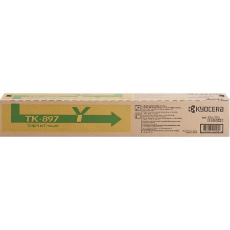 Kyocera Yellow Toner Cartridge 6K YLD 1T02K0AUS0 TK897Y
