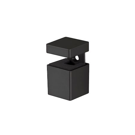 Dolle Bloc 2.5 in. H X 1.3 in. W X 1.3 in. D Black Metal Shelf Clips 15842