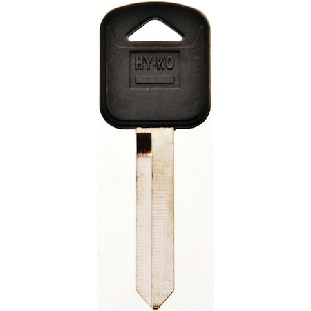Hy-Ko Key Blank, Brass, Nickel, For: Ford Vehicle Locks 12005H67