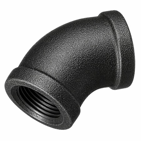Ironwerks Designs 3/4" Iron 45-Degree Elbow Fitting, 10PK IW-45EL-3/4-10