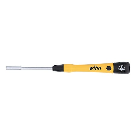 Wiha Nut Driver, 3 mm, Metric, 60 mm, Text: 27783