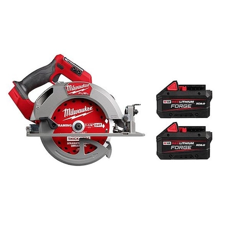 Milwaukee Tool M18 FORGE XC8.0 Battery X2 +Circular Saw 48-11-1881, 48-11-1881, 2834-20