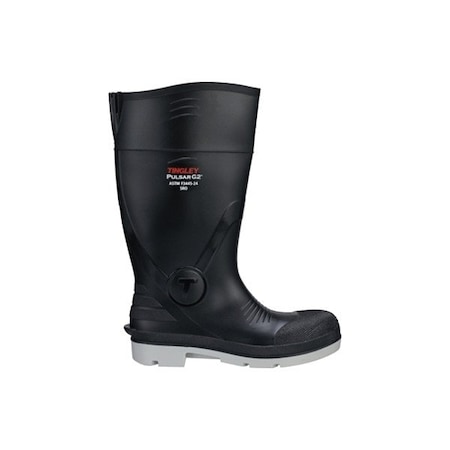 Tingley Unisex Knee Boot, Black/Gray, Black, Gray, 3 43161.03