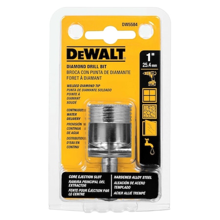 Dewalt 1" Diamond Drill Bit DW5584