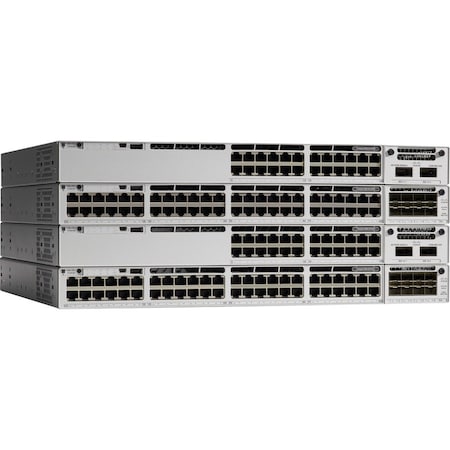 Cisco Catalyst 9300 24-port Modular Uplinks 1G SFP, Network Advantage C9300-24S-A