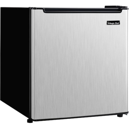 Magic Chef 1.7-Cu.-Ft. 90-Watt Stainless Steel Mini Refrigerator MCAR170STE