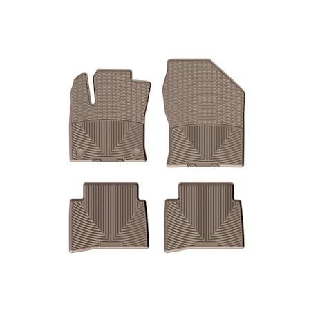 Weathertech Tan, Front and Rear All Weather Floor Mats W400TN-W401TN
