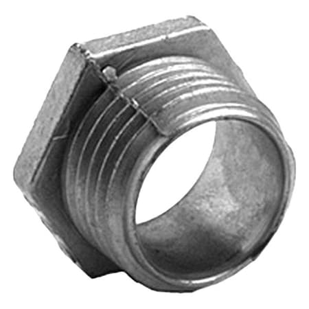 Bridgeport Conduit Nipple 1/2 in, Nipple, Zinc, Unfinished 1102-DC