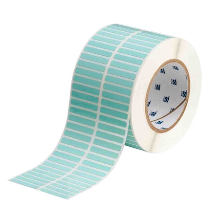 Brady Light Green Polyimide Labels 0.25in H x 1.5in W Light Green 10000/RL ROW 2 THT-4-776-10