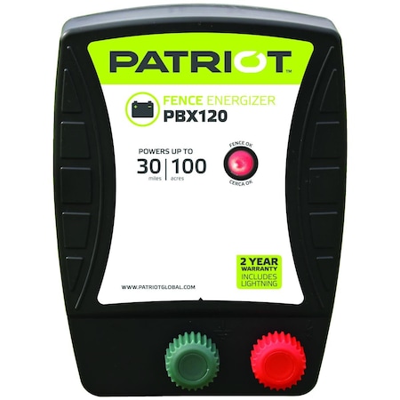 Patriot 1.2 Joule PBX120 Battery Energizer Black 818351