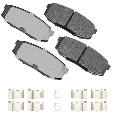 Akebono Street Perf Pad, Asp1304A ASP1304A