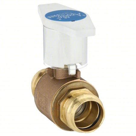 Apollo Valves Manual 2-Way Ball Valve, Press, Bronze 77WLF10711A