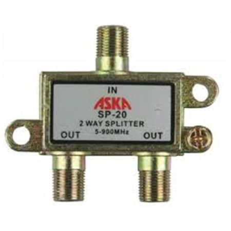 Jr Products 2-way TV Line Splitter JRP47335