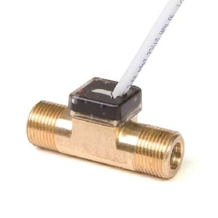 Omega Vision Turbine Flow Meter, Low Cost, Liquid, 0.5 GPM to 2.11 GPM (2 LMP to 8 LMP), 3/8 ", BSPP Male BV2000BRG080B