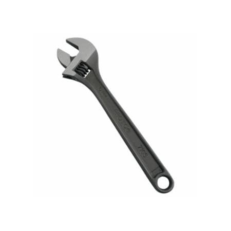 Proto Protoblack, Adjustable Wrench, 10 in L, 1-5/16 in Opening, Black Oxide 577-710SB