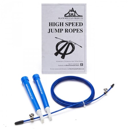 Black Mountain Products Speed Jump Rope Cable, Blue BL39240