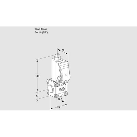 Honeywell Kromschroder VAS1-0/10R/NW KS88000204