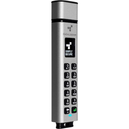 Datalocker Sentry K350 Encrypted FIPS 140-2 Level 3 Keypad Micro SSD 512GB SK350-512-FE