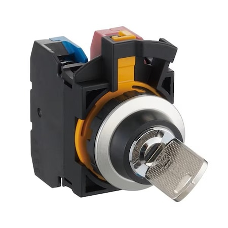 Idec Key Selector Switch 22MM 2position Key-r CW4K-2BE40
